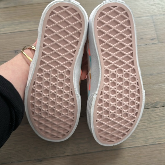 Pink Unicorn Vans Slip Ons Size 12 - Picture 4 of 5